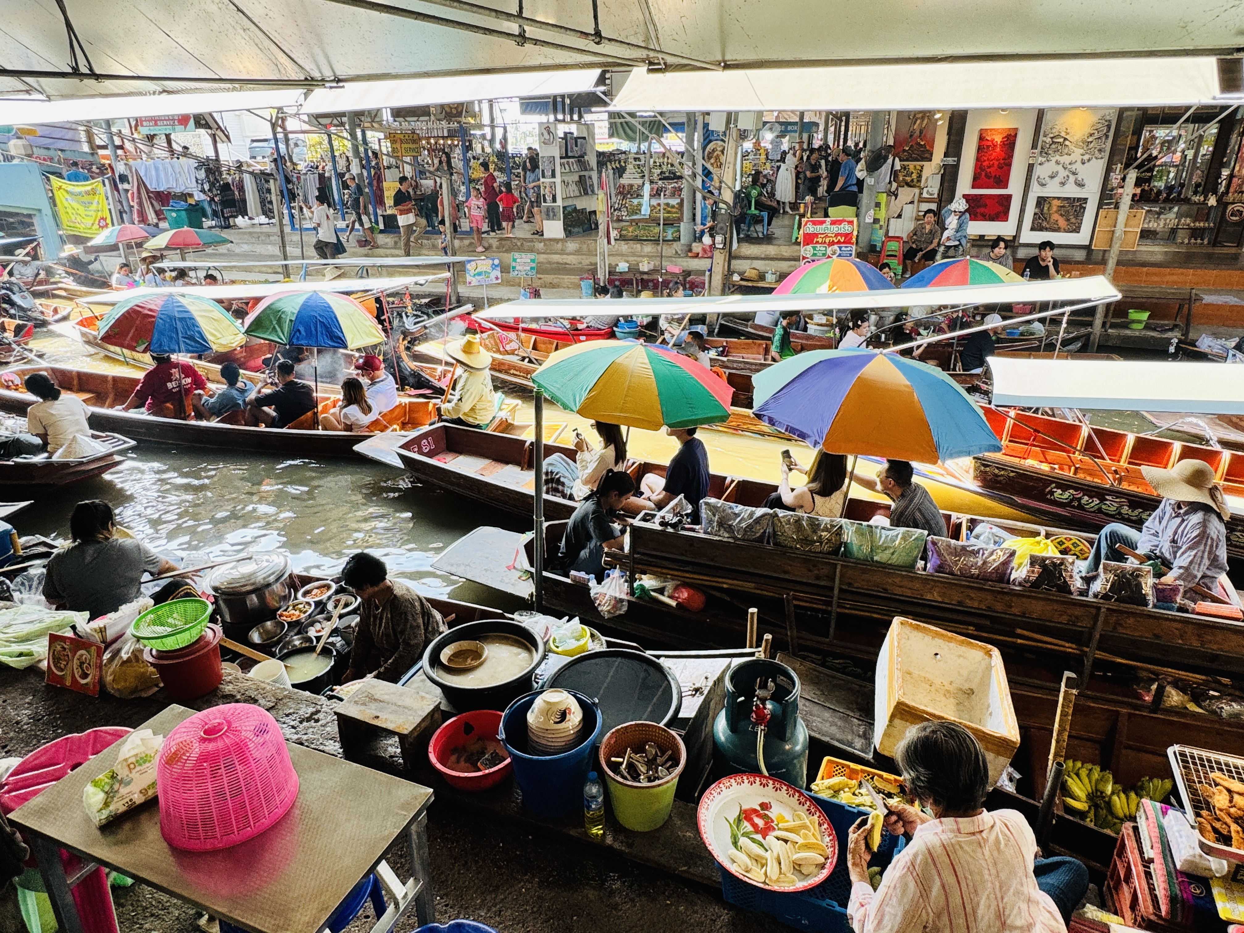 เรือหางยาวเที่ยวชมคลอง